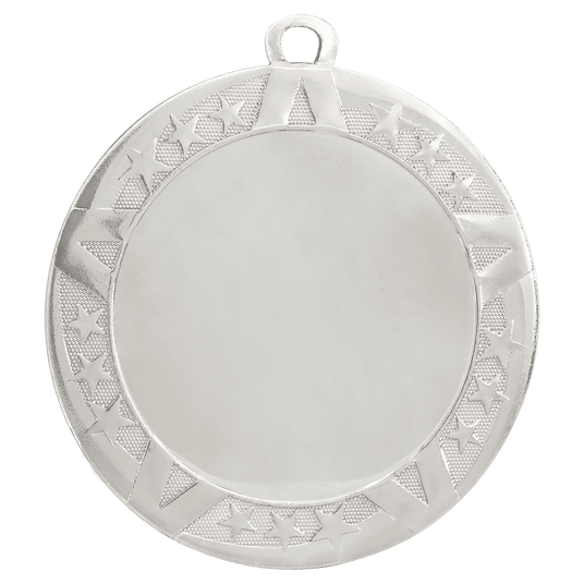 Superstar 2" Insert Holder Medal-Silver (Insert Not Included)
