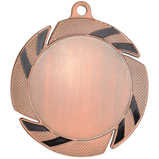 2" Insert Holder Medal-Bronze/Black (Insert Not Included)