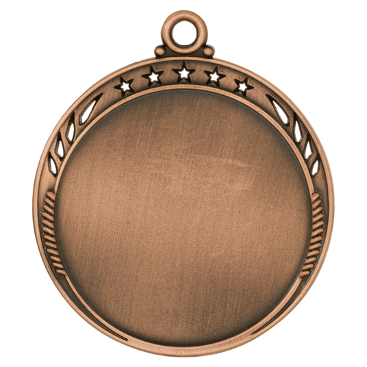 Galaxy 2" Insert Holder Medal-Antique Bronze (Insert Not Included)