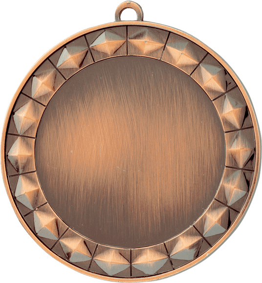 Diamond 2" Insert Holder Medal-Antique Bronze (Insert Not Included)
