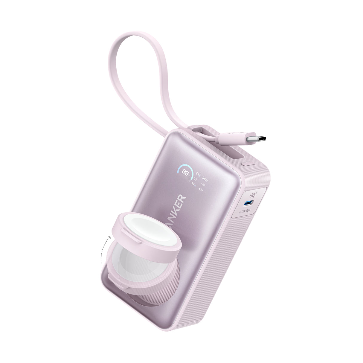 Anker MagGo Power Bank (10K, 35W, For Apple Watch)