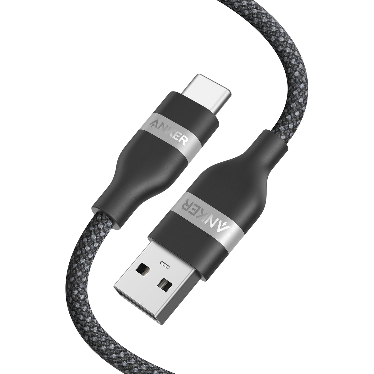Anker USB-A to USB-C Cable (3 ft/6 ft, Upcycled-Braided)