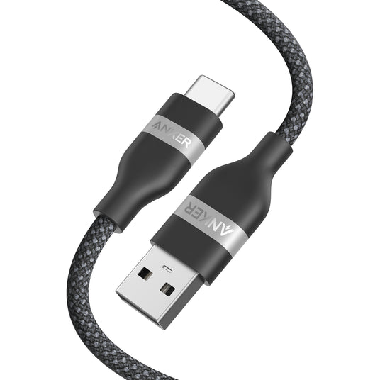 Anker USB-A to USB-C Cable (3 ft/6 ft, Upcycled-Braided)