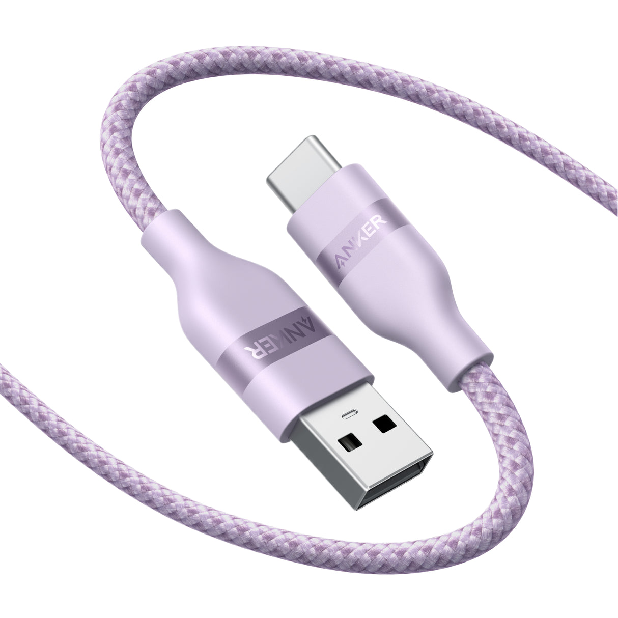 Anker USB-A to USB-C Cable (3 ft/6 ft, Upcycled-Braided)