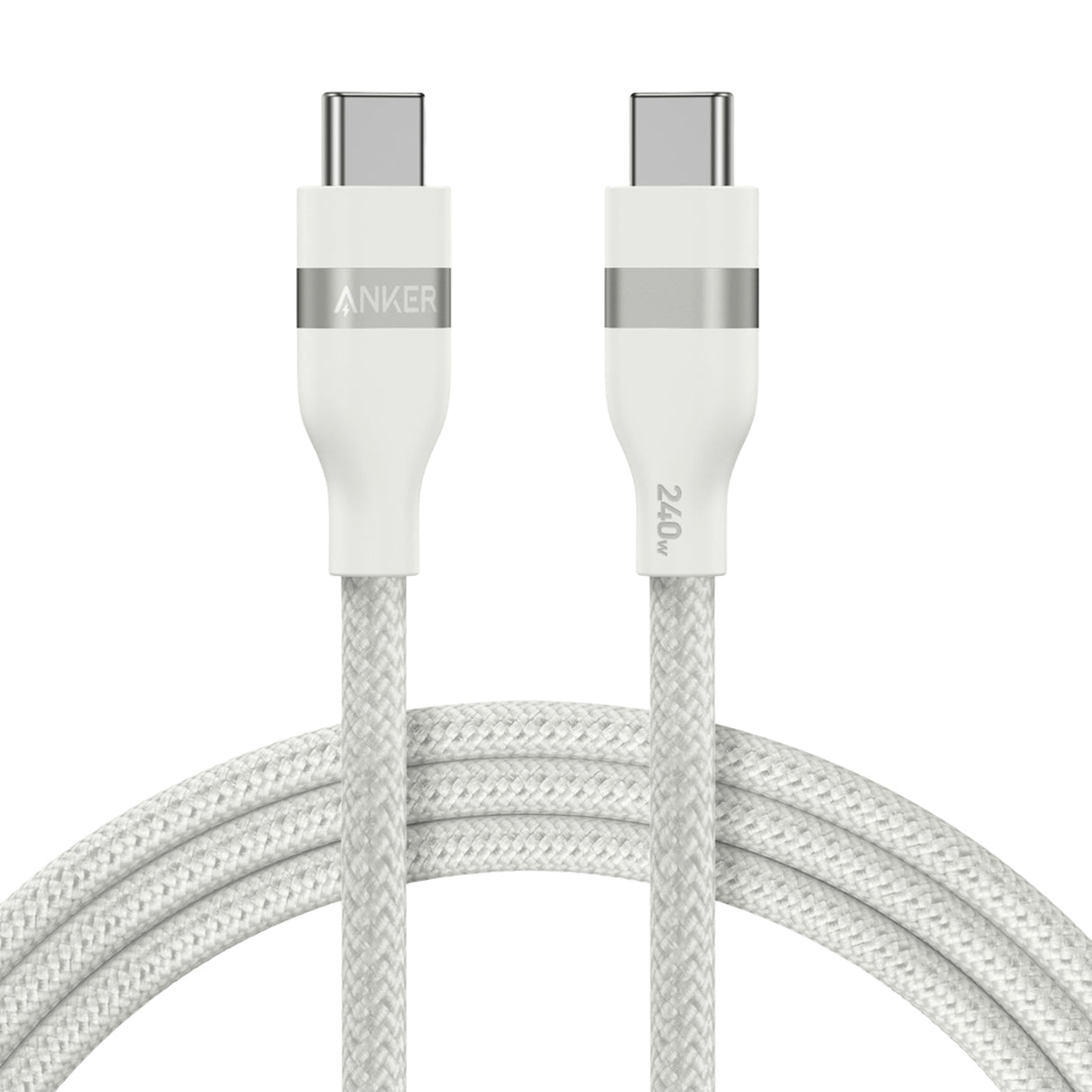 Anker USB-C to USB-C Cable (3 ft / 6 ft, 240W, Upcycled-Braided)