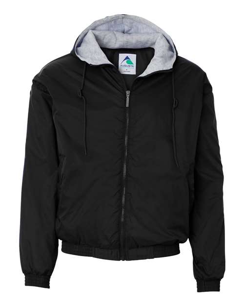 Unisex Fleece Lined Hooded Jacket - AKD Ink
