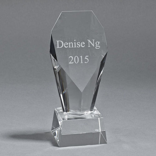 Optic Fountain Trophy, 7.25" Ht - AKD Ink