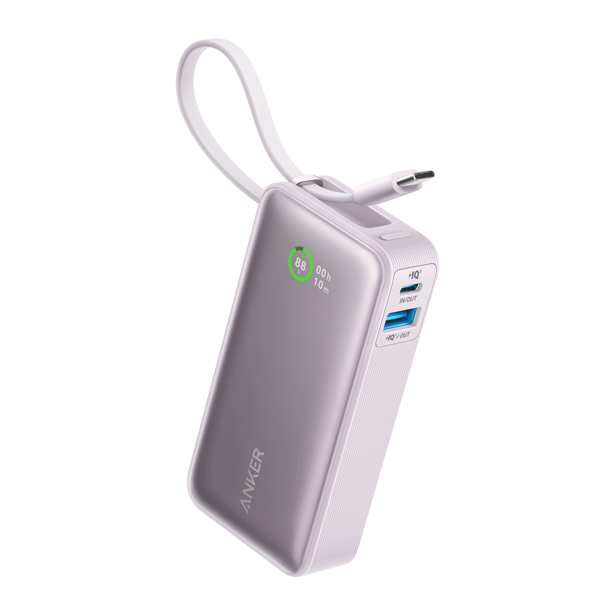 Anker Nano Power Bank (30W, Built-In USB-C Cable) - AKD Ink