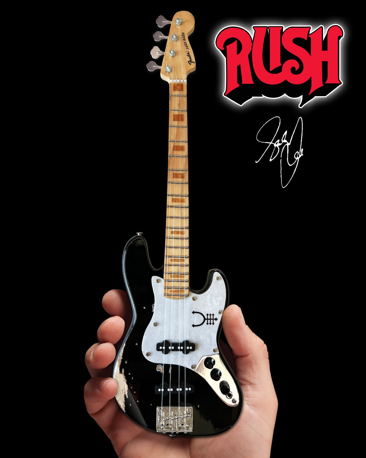 Geddy Lee Vintage Tour Edition Mini Fender™ Jazz™ Bass Model Officially Licensed