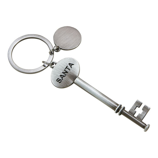 Personalized Santa Key with Engraving Tag - Perfect for Non-Chimney Homes & Holiday Decoration-AKD Ink