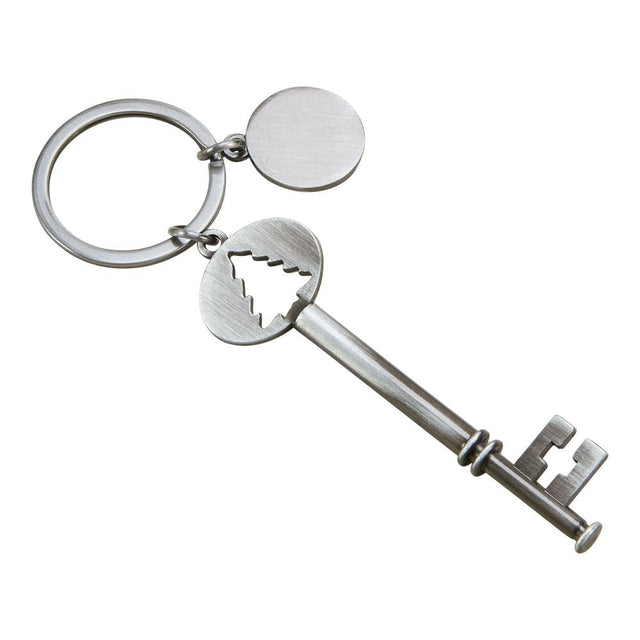 Engraved Holiday Tree Key For Santa - Perfect Ornament Keychain with Gift Box-AKD Ink