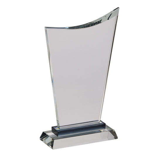 Small Wave Trophy 8.5" H With Black Highlight On Base - AKD Ink