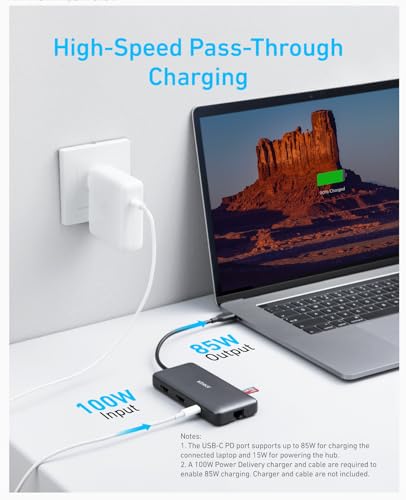 Anker <b>553</b> USB-C Hub (8-in-1)-AKD Ink