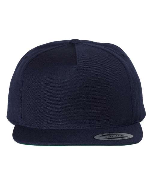 Premium Five-Panel Snapback Cap-AKD Ink