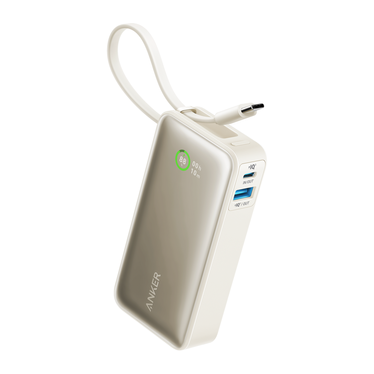 Anker Nano Power Bank (30W, Built-In USB-C Cable) - AKD Ink