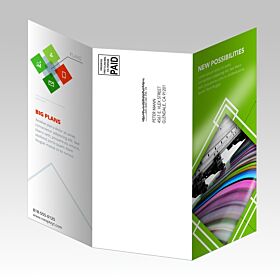 Direct Mail Tri Fold Flyers and Brochures printed by AKD Ink