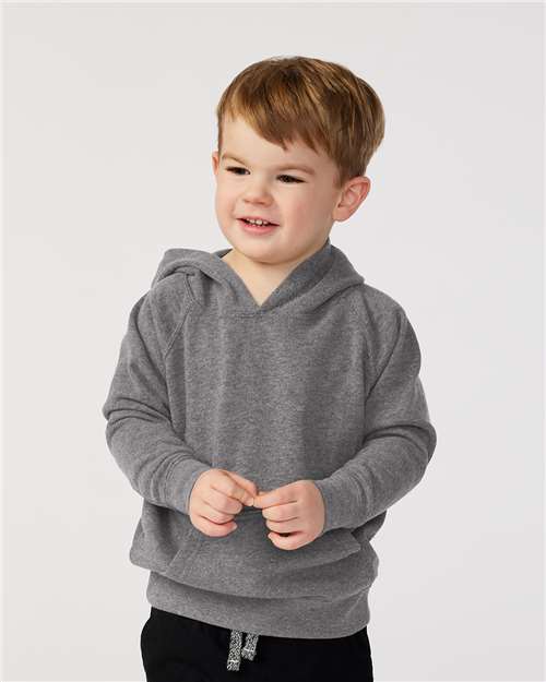 Toddler Special Blend Hooded Raglan Sweatshirt - AKD Ink