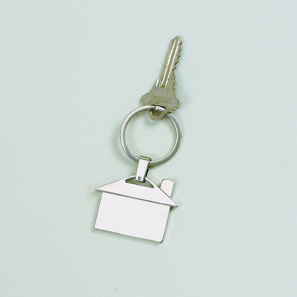 House Shaped Keychain-AKD Ink