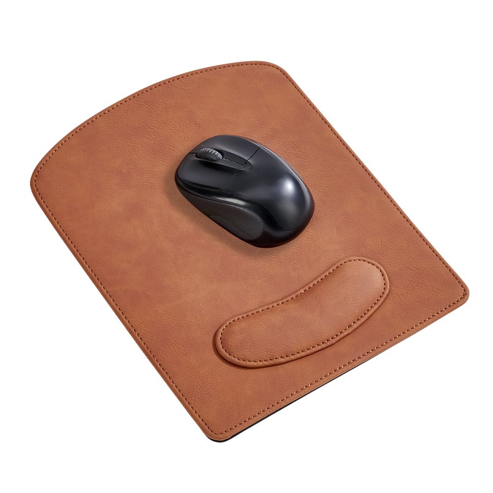 Leatherette Mouse Pad Caramel 9.75" X 8"-AKD Ink