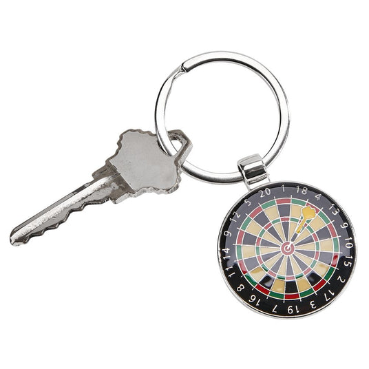CLCUG4ORFR3R4SAUSMSLMLCLL1M3 - Dart Board Keychain, 3"
