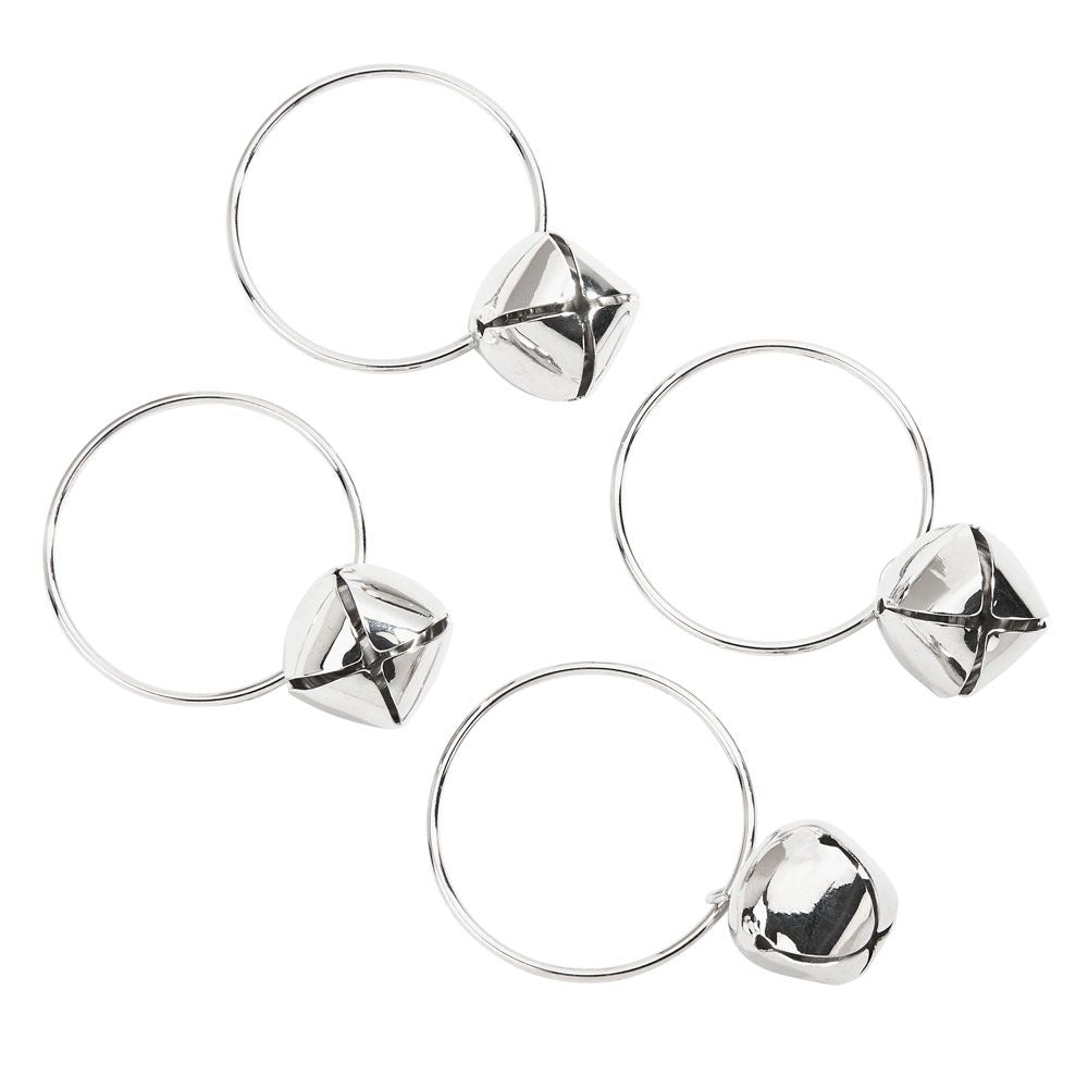 Jingle Bell Napkin Rings, Set Of 4, Np-AKD Ink