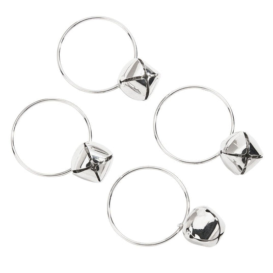 Jingle Bell Napkin Rings, Set Of 4, Np-AKD Ink