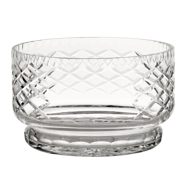 Crystal Round Bowl With Medallion Ii Pattern, 5.5" X 9"-AKD Ink