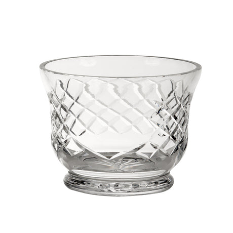 Crystal Round Flared Bowl With Medallion Ii Pattern, 4.5" X 6"-AKD Ink