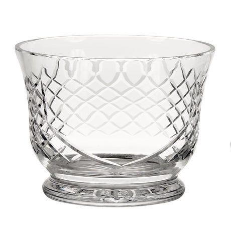 Crystal Round Flared Bowl With Medallion Ii Pattern, 5.5" X 7.5"-AKD Ink