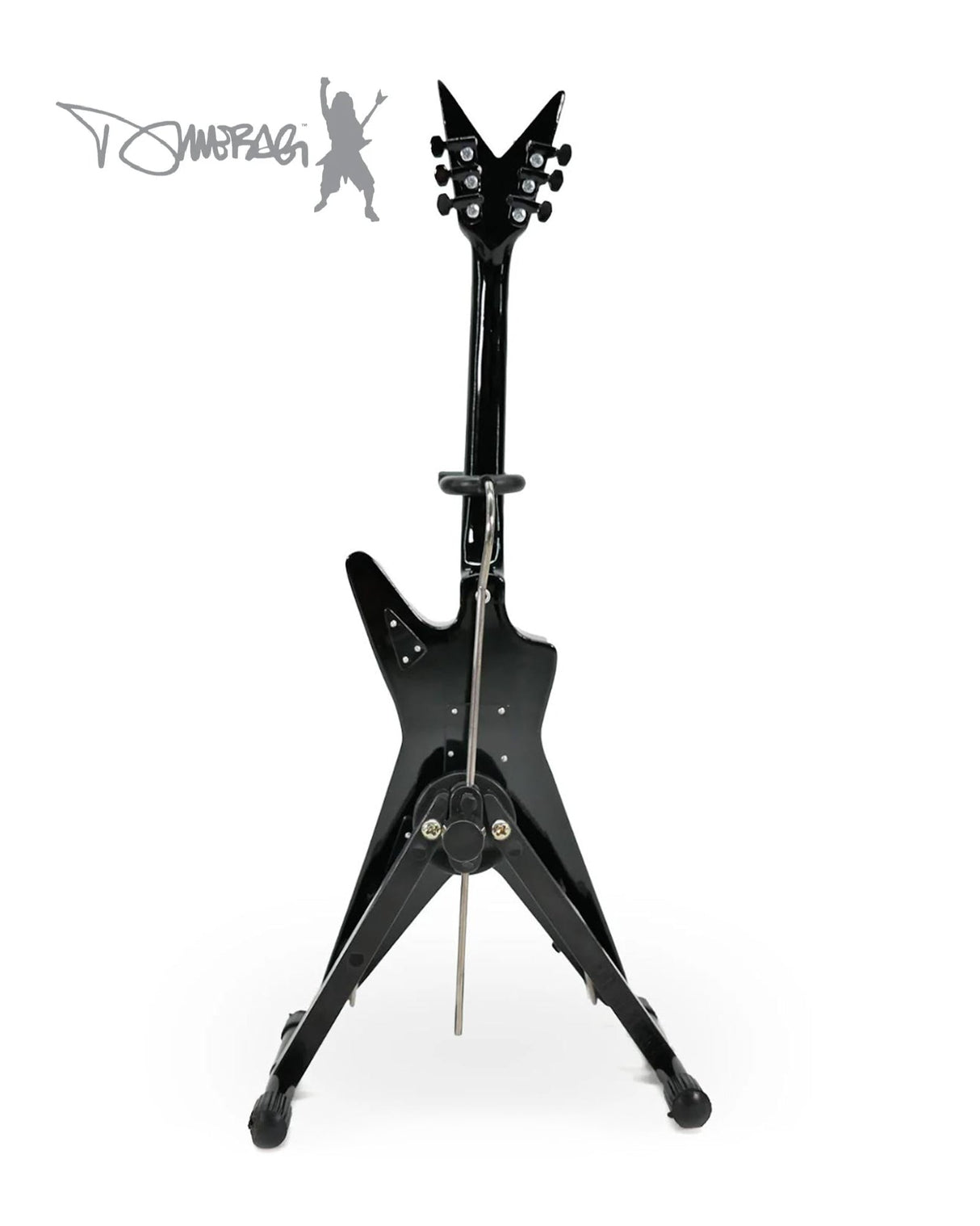Licensed Dimebag Darrell Signature Lightning Bolt Miniature Guitar Replica