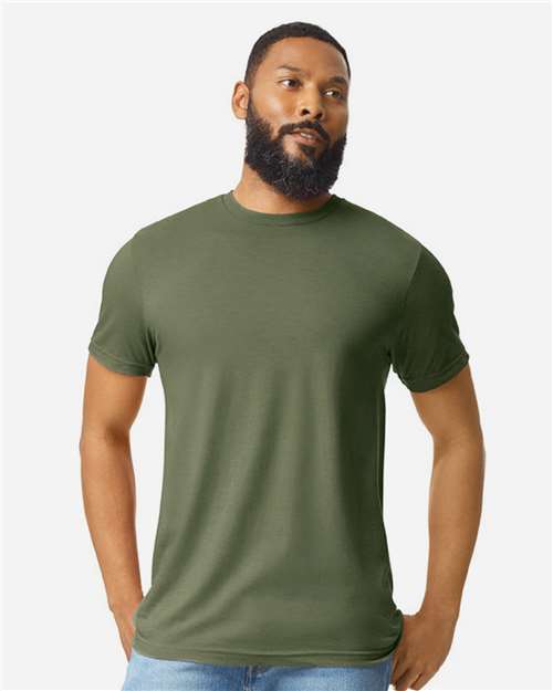 Unisex Softstyle® CVC T-Shirt-AKD Ink