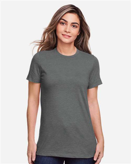 Women's Softstyle® CVC T-Shirt-AKD Ink
