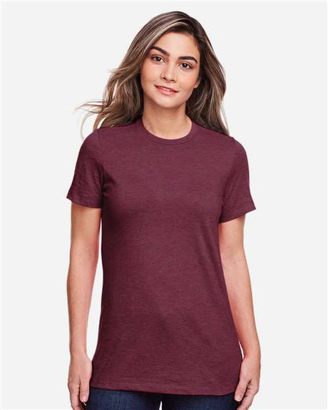 Women's Softstyle® CVC T-Shirt-AKD Ink