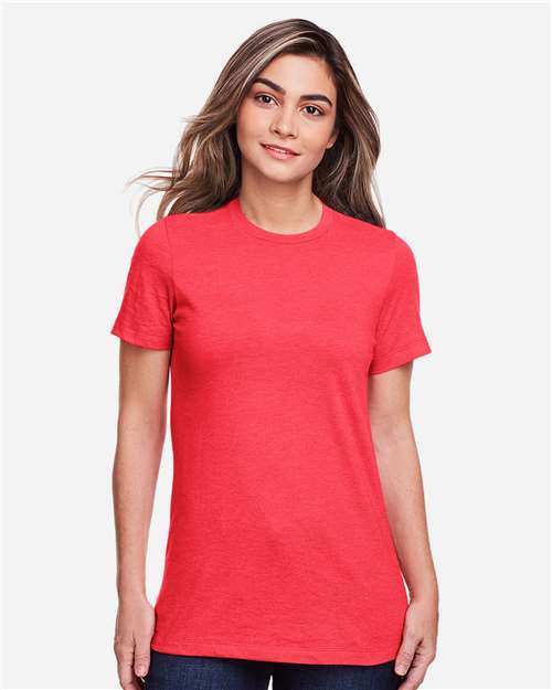 Women's Softstyle® CVC T-Shirt-AKD Ink