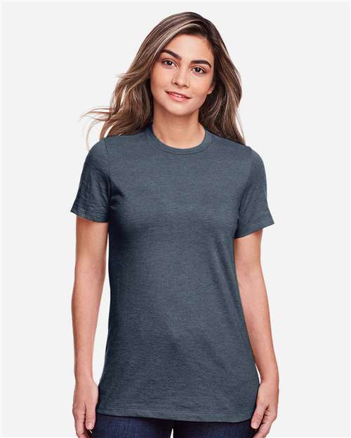 Women's Softstyle® CVC T-Shirt-AKD Ink
