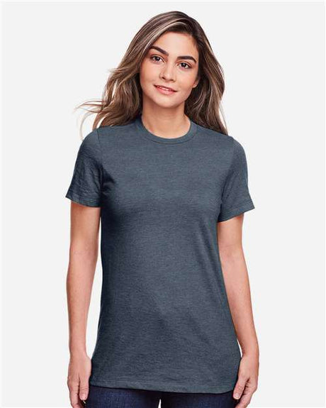 Women's Softstyle® CVC T-Shirt-AKD Ink