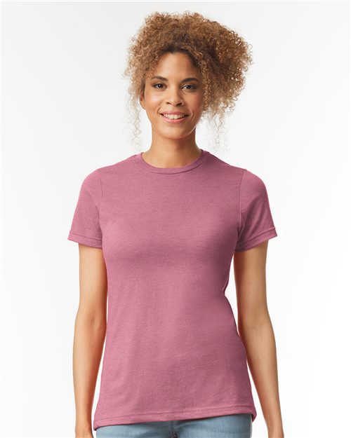 Women's Softstyle® CVC T-Shirt-AKD Ink