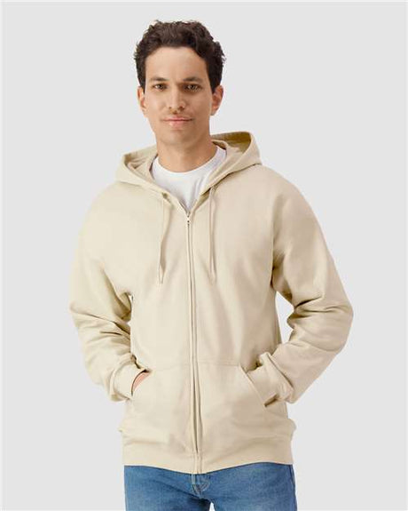 Unisex Softstyle® Full-Zip Hooded Sweatshirt-AKD Ink