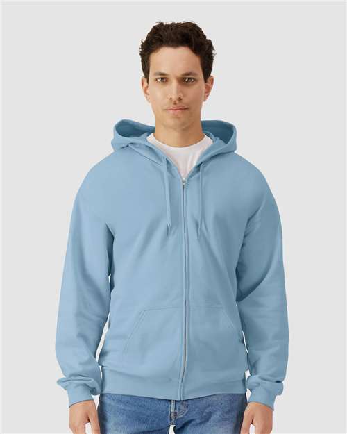 Unisex Softstyle® Full-Zip Hooded Sweatshirt-AKD Ink