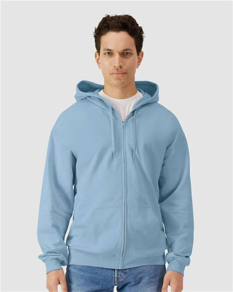 Unisex Softstyle® Full-Zip Hooded Sweatshirt-AKD Ink