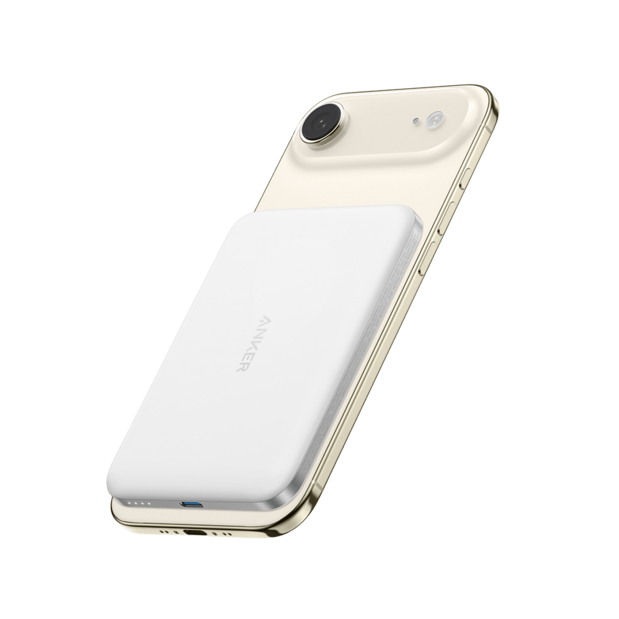 Anker Nano 5K MagGo slim power bank with USB-C port, compact design, and built-in MagGo magnetic attachment system.