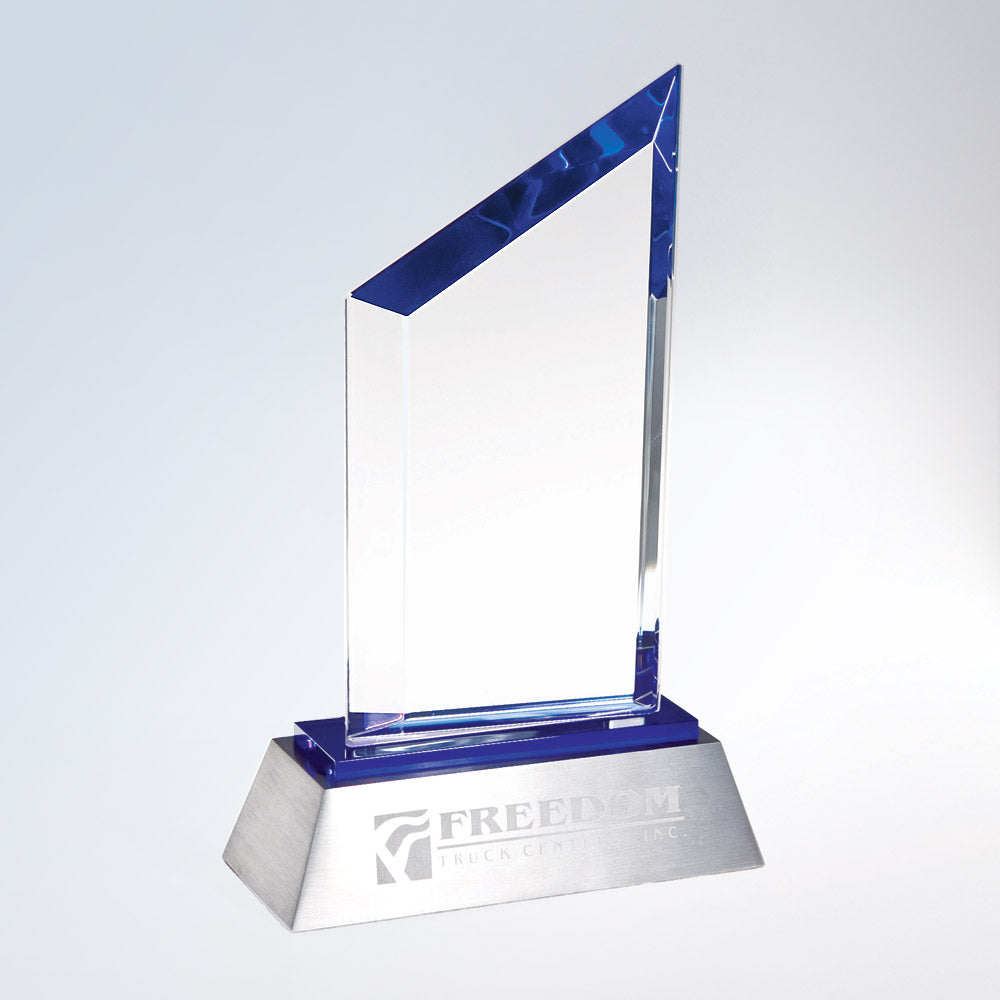 Blue Sail (Aluminum Base) premium recognition award