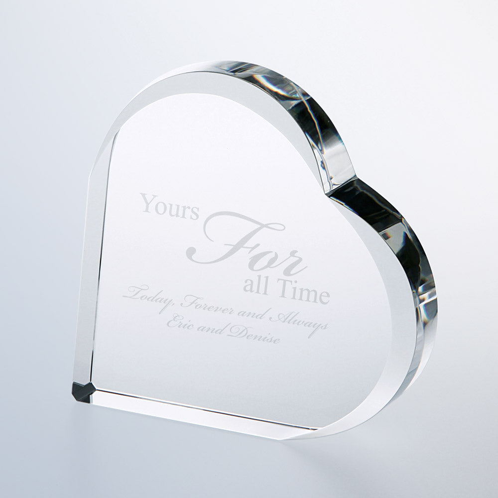 Heart Keepsake premium recognition award
