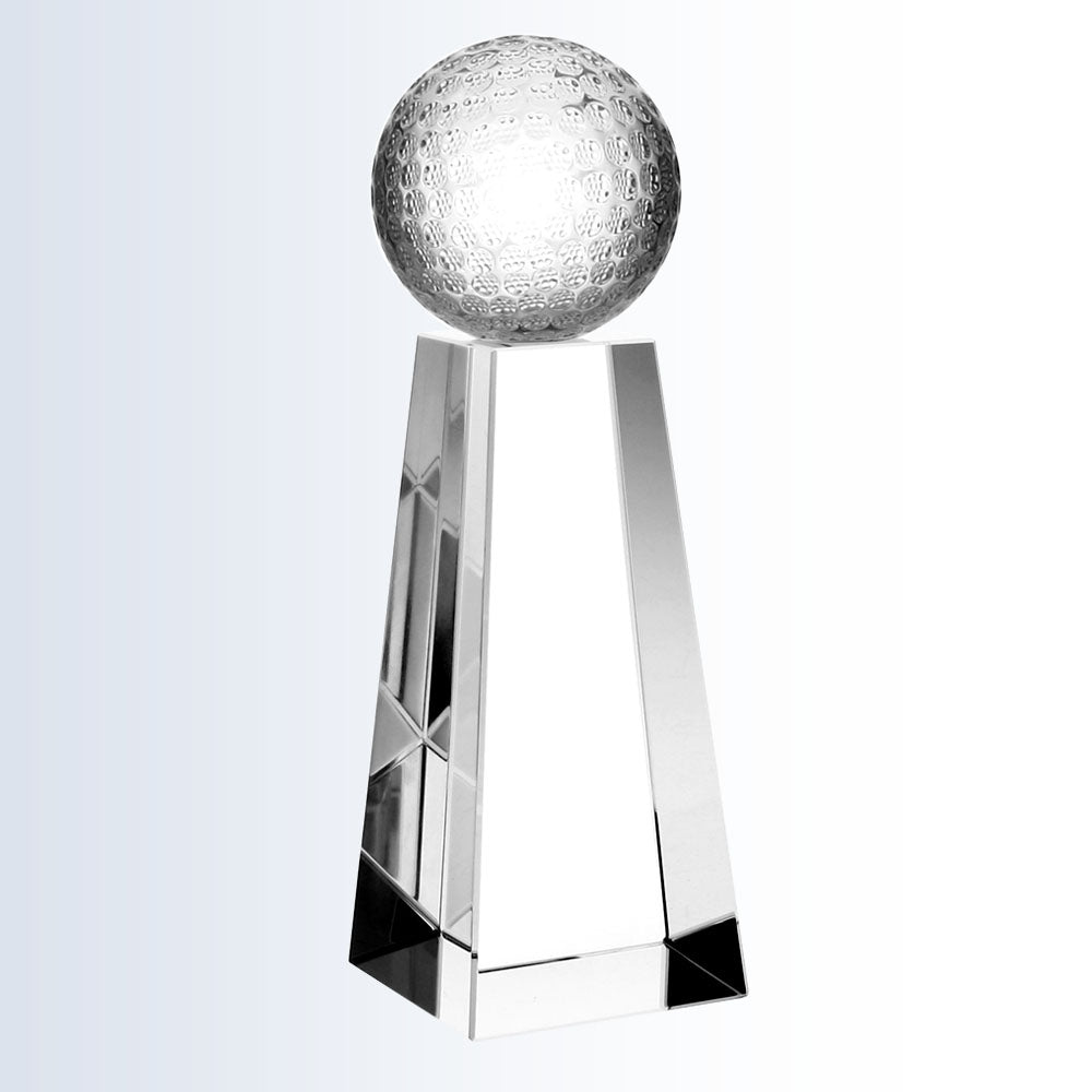 Championship Golf Trophy Tall premium recognition award