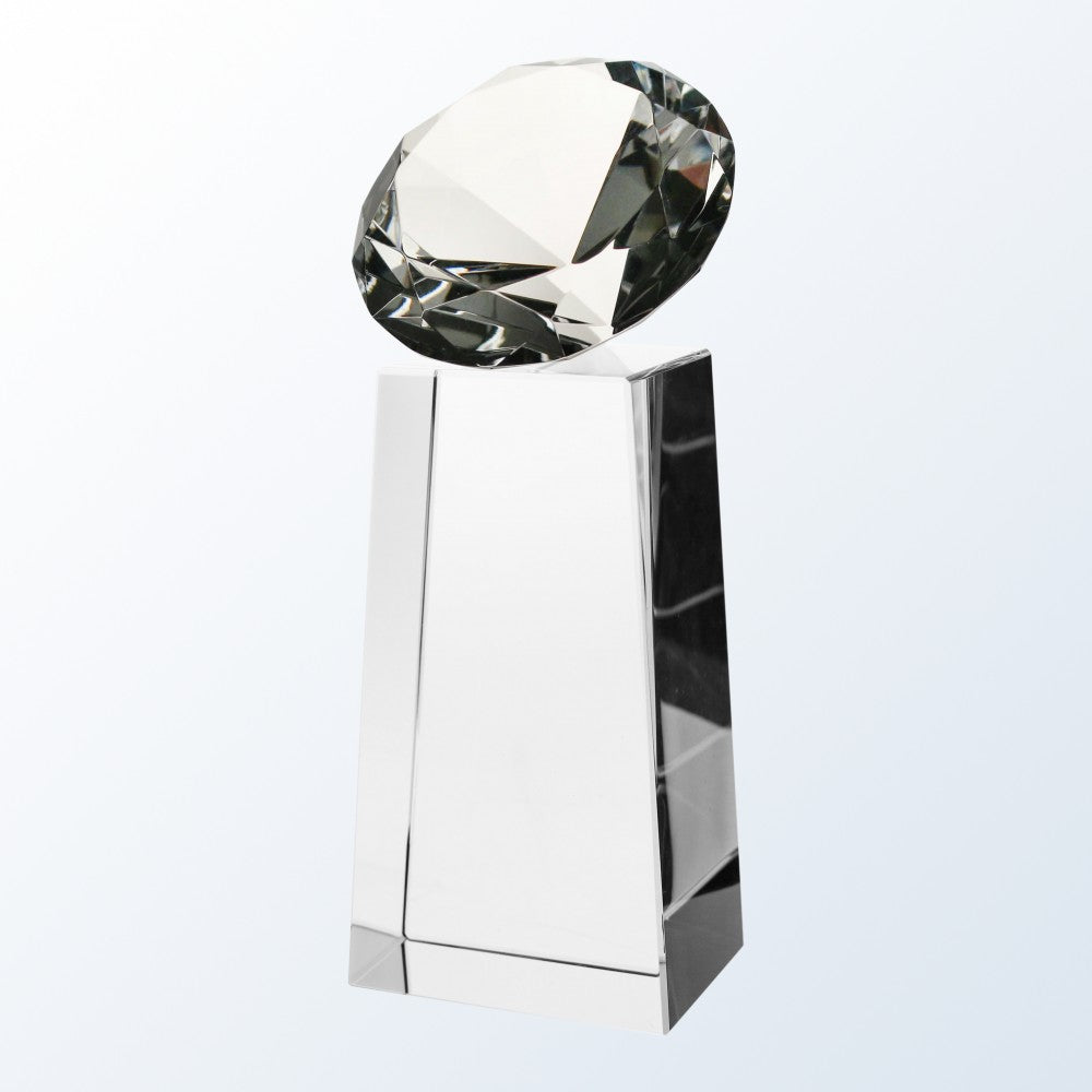 Clear Diamond Slant premium recognition award