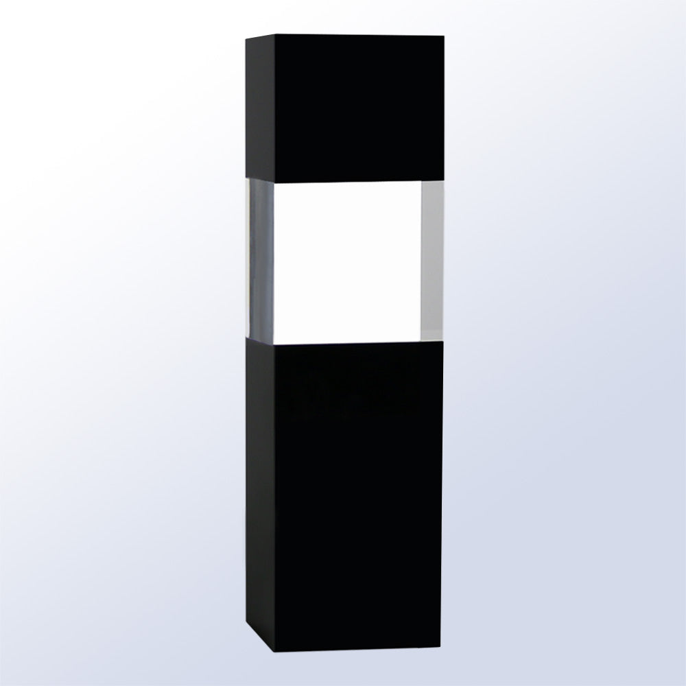 Column Black/Clear premium recognition award