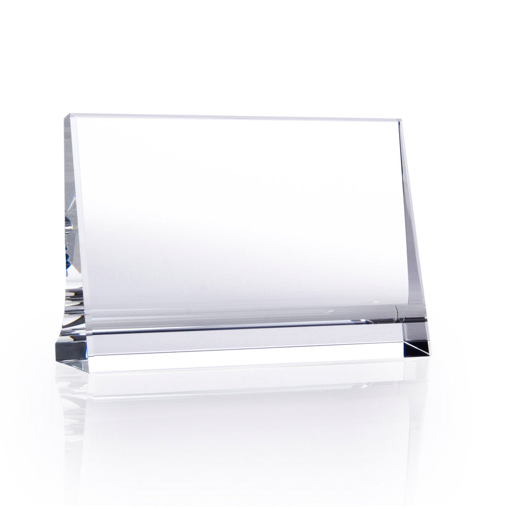 Horizontal Plaque (Curved Back) premium recognition award