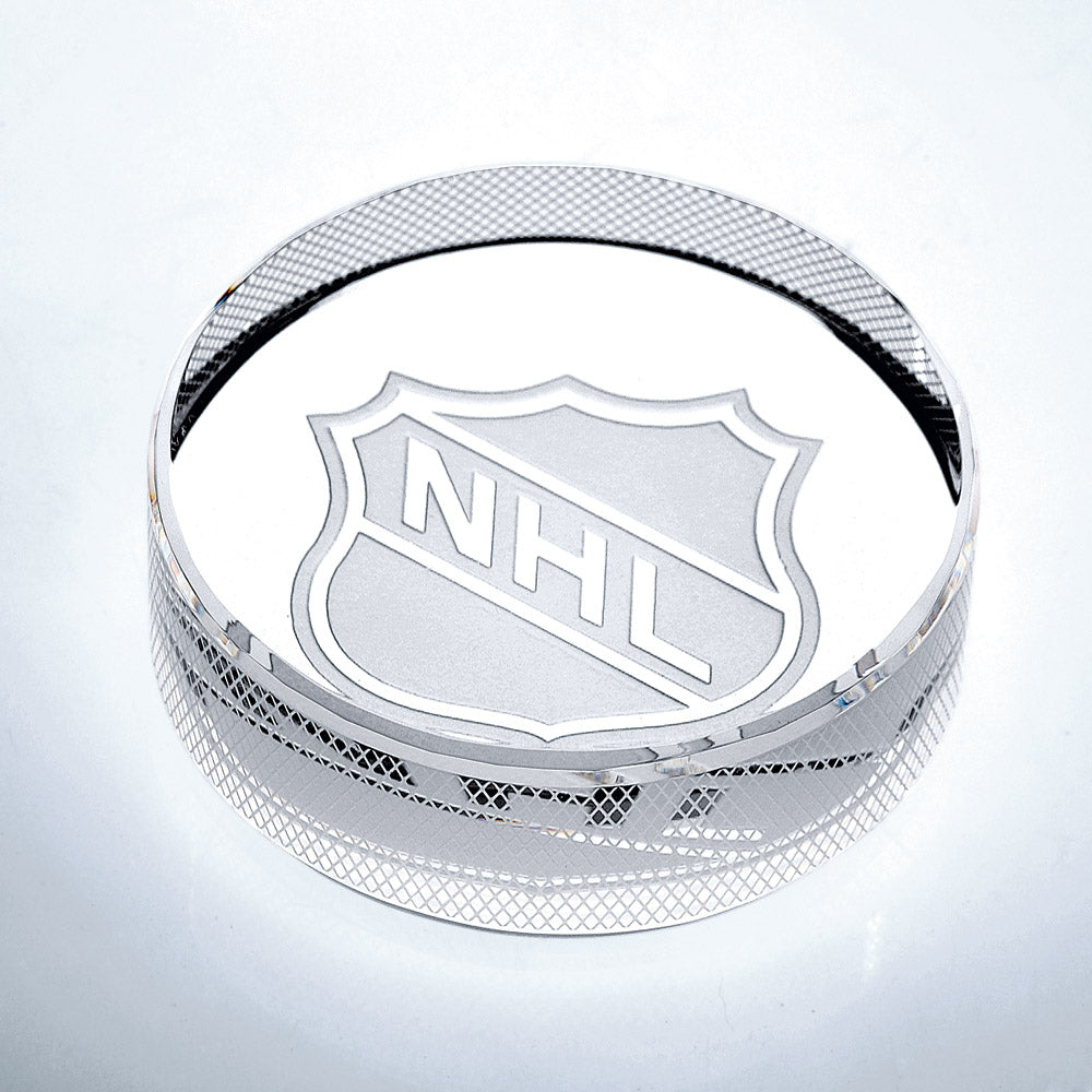 Hockey Puck premium recognition award