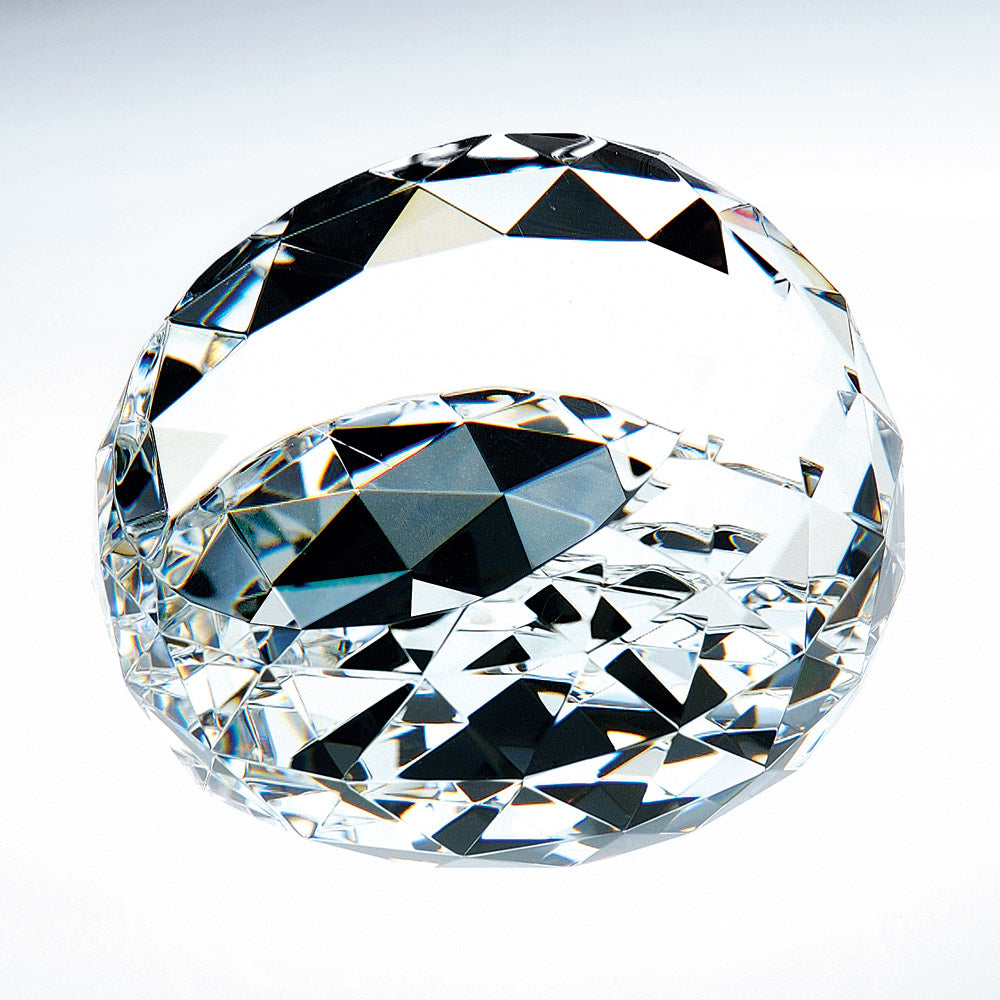 Gem - Cut Round - Clear premium recognition award