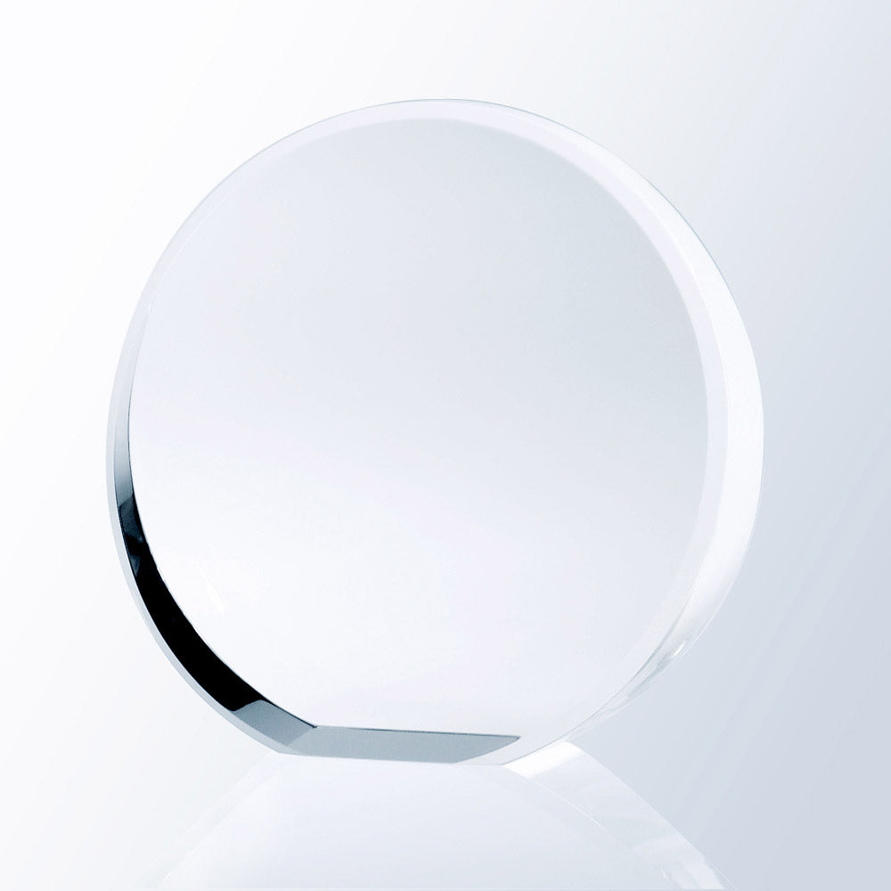 Beveled Circle Award premium recognition award
